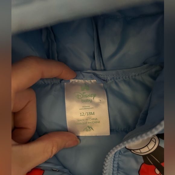 Disney Baby Mickey Mouse Hooded Puffer Jacket - Picture 5 of 6